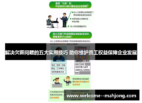 解决欠薪问题的五大实用技巧 助你维护员工权益保障企业发展